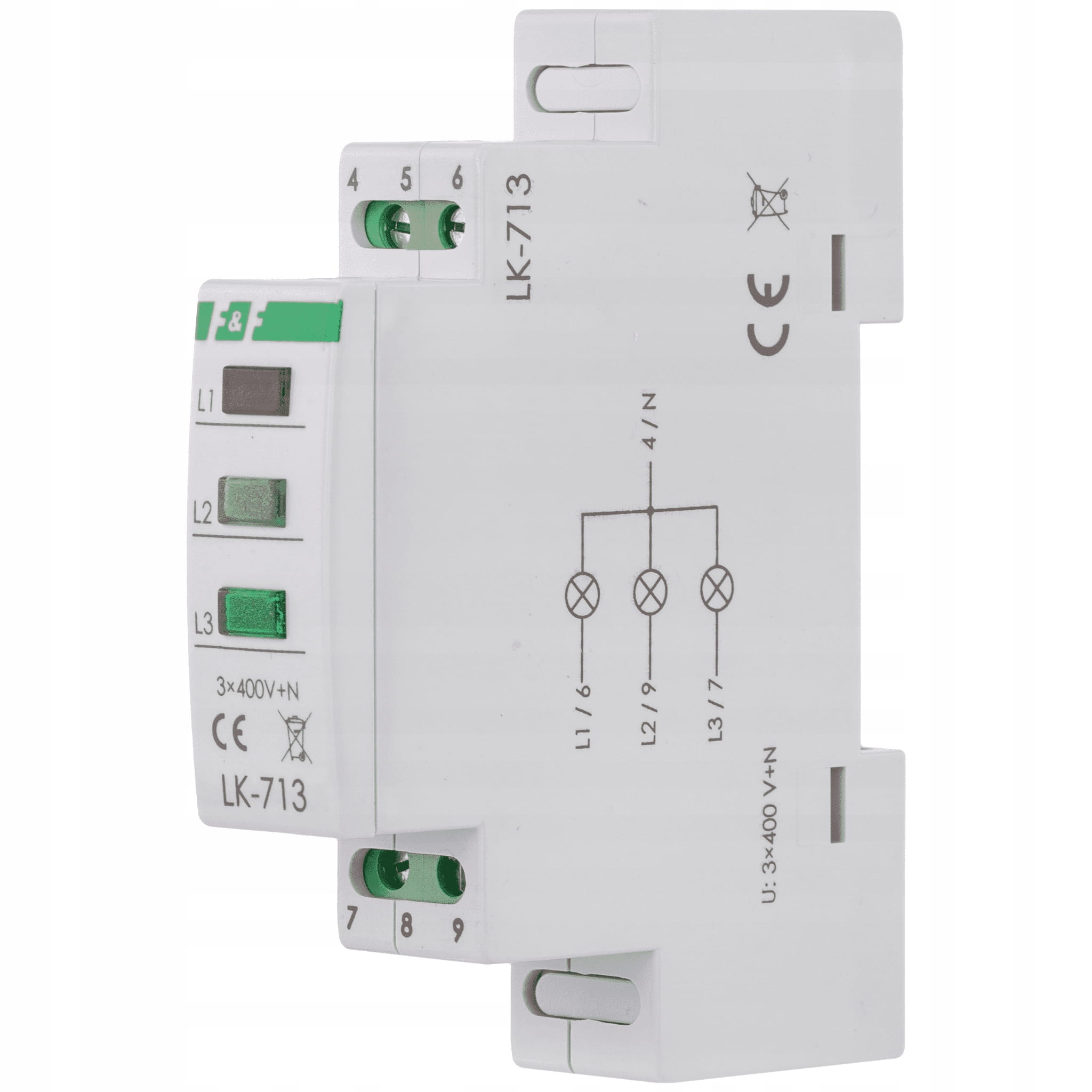 F&F lampka modułowa sygnalizacyjna 230V LK713K